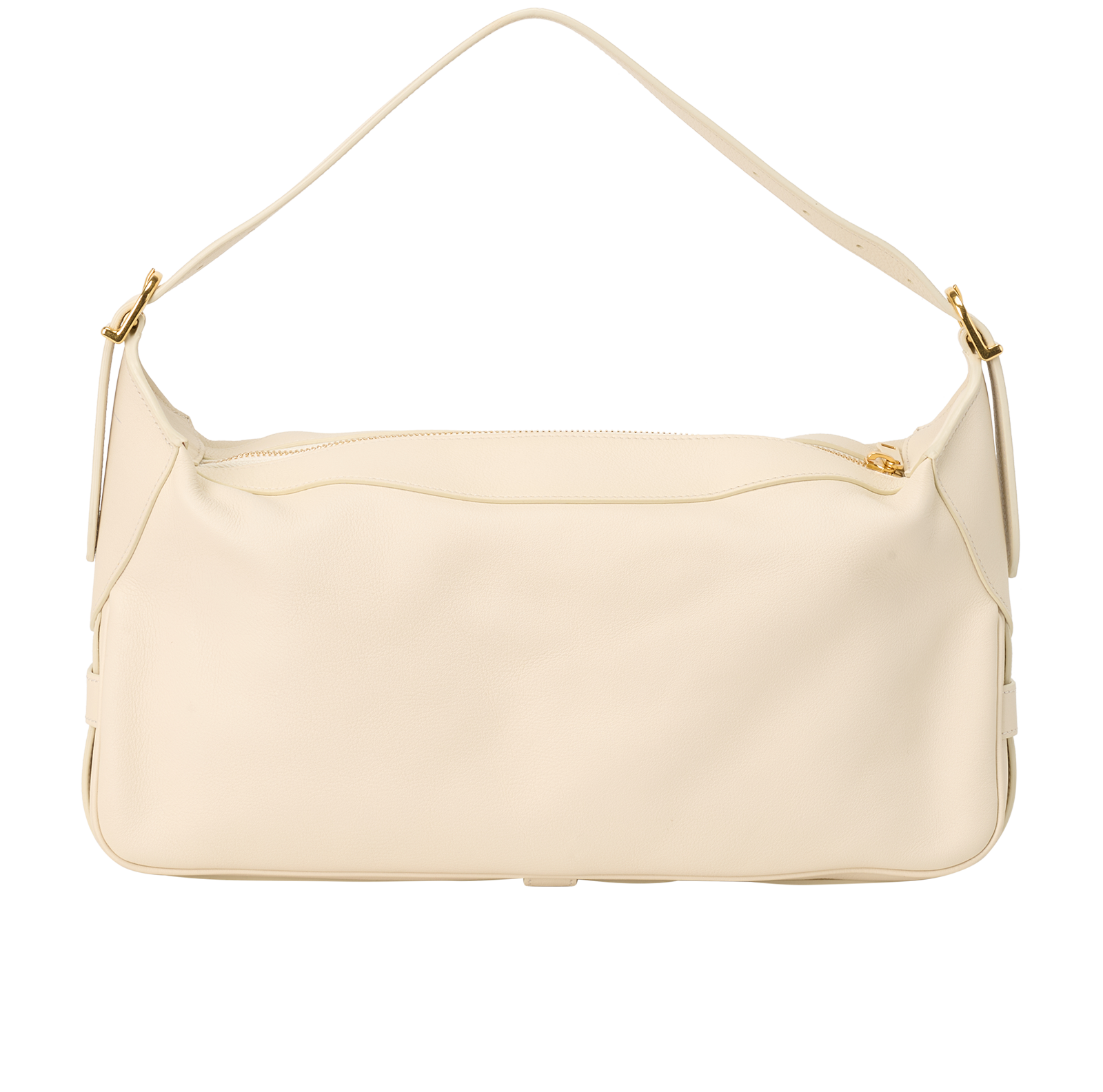 Medium Romy, &pound;750, Handbags, Cream, Leather, Back view